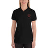 Rogue Fox Embroidered Women's Polo Shirt