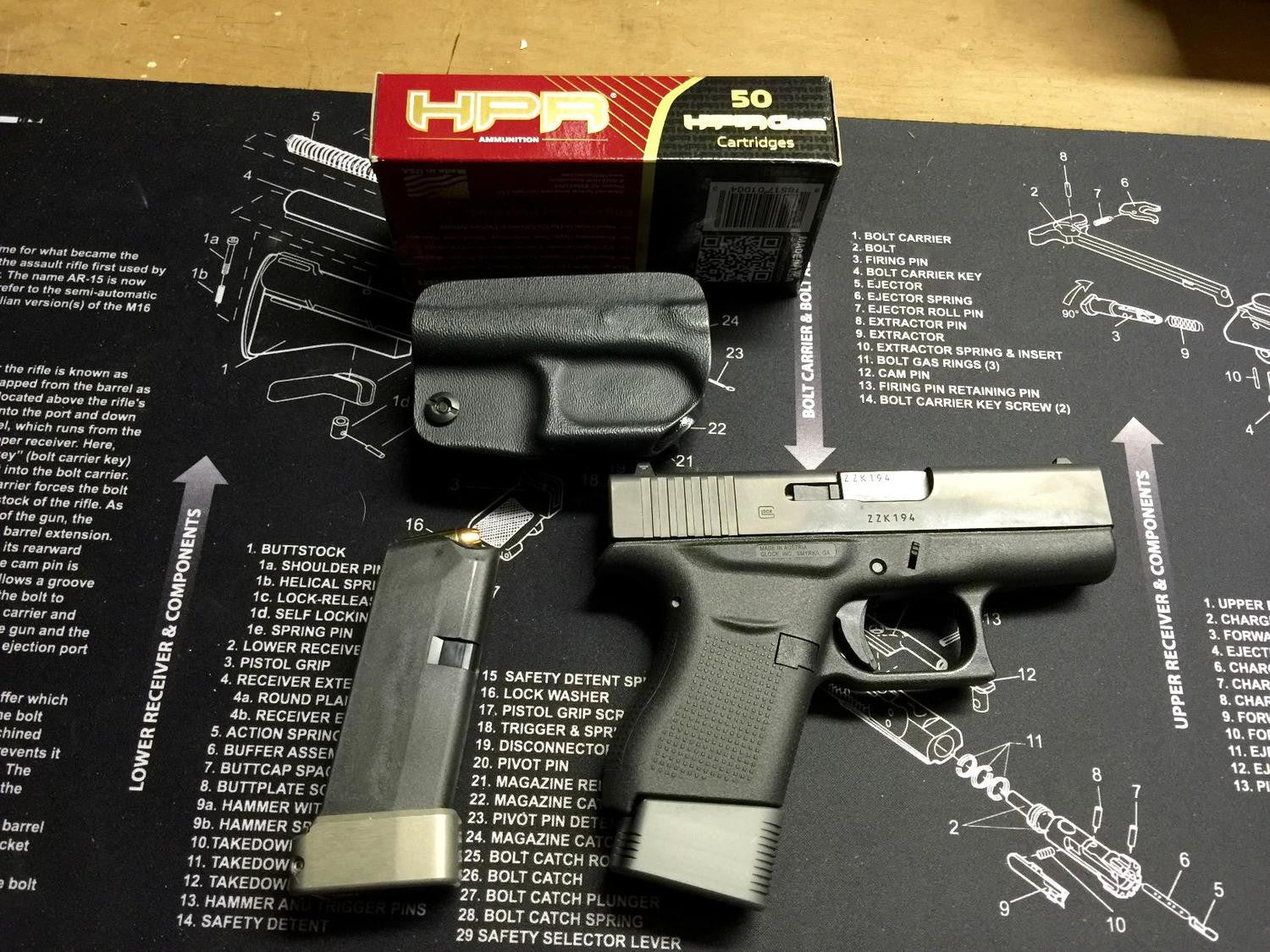 MAGAZINE BASE PAD COMPARISON