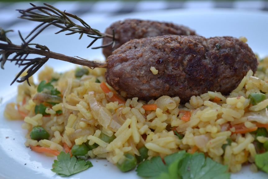 Rogue Recipe: Beef Kofta and Spiced Rice – Rogue Dynamics