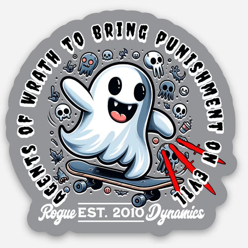 Agents of Wrath Sticker by Rogue Dynamics