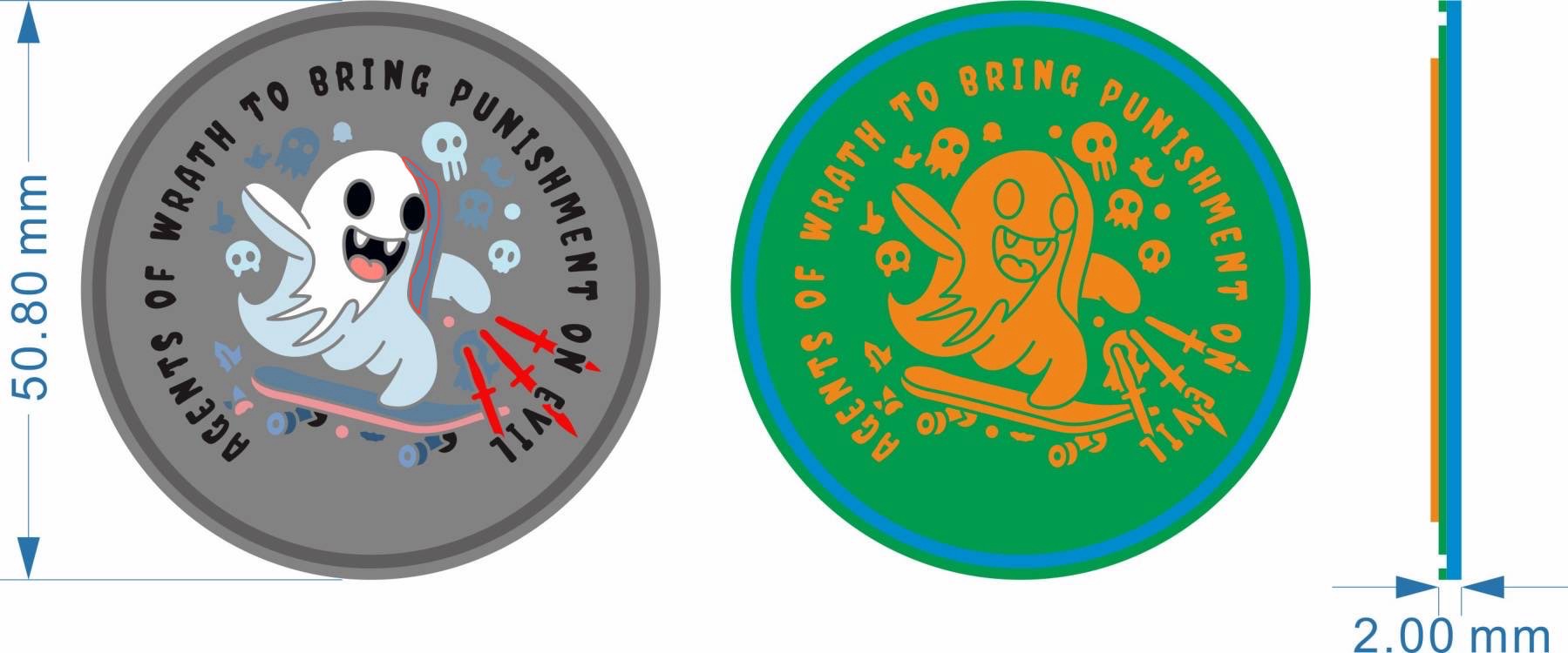 Agents of Wrath PVC Patch by Rogue Dynamics