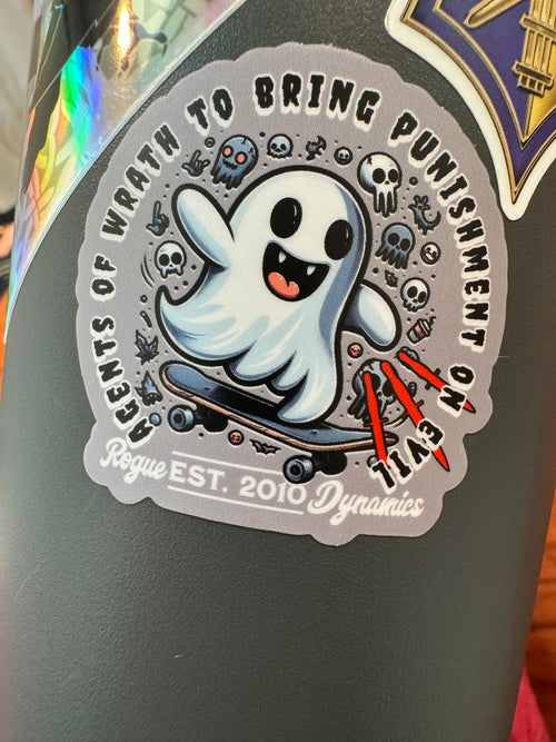 Agents of Wrath Sticker by Rogue Dynamics