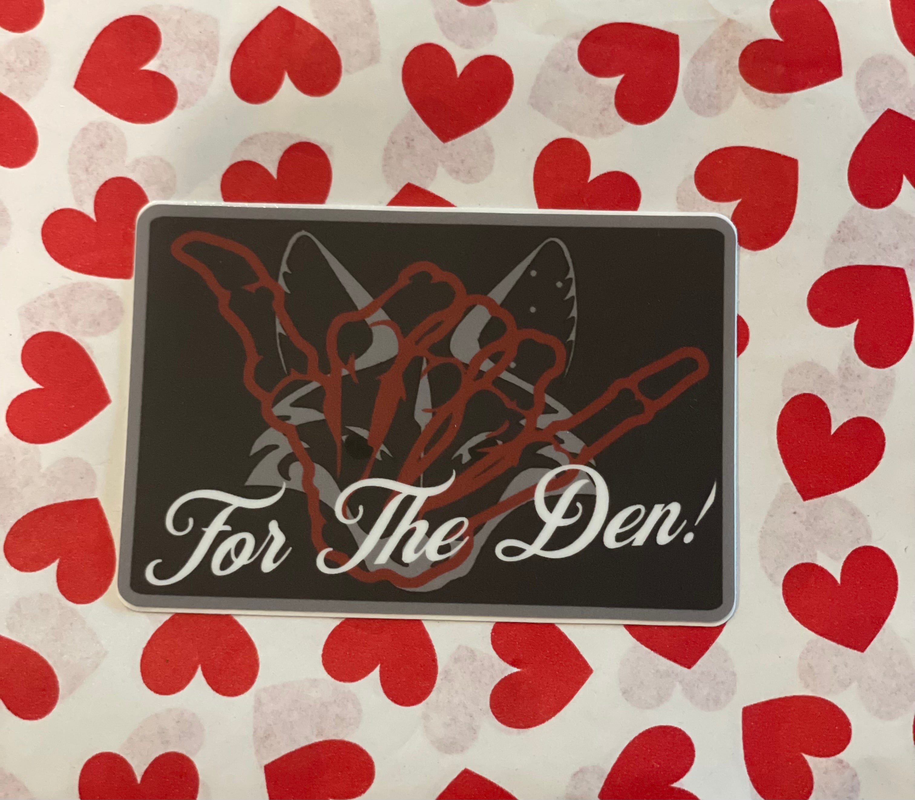 For the Den Sticker by Rogue Dynamics