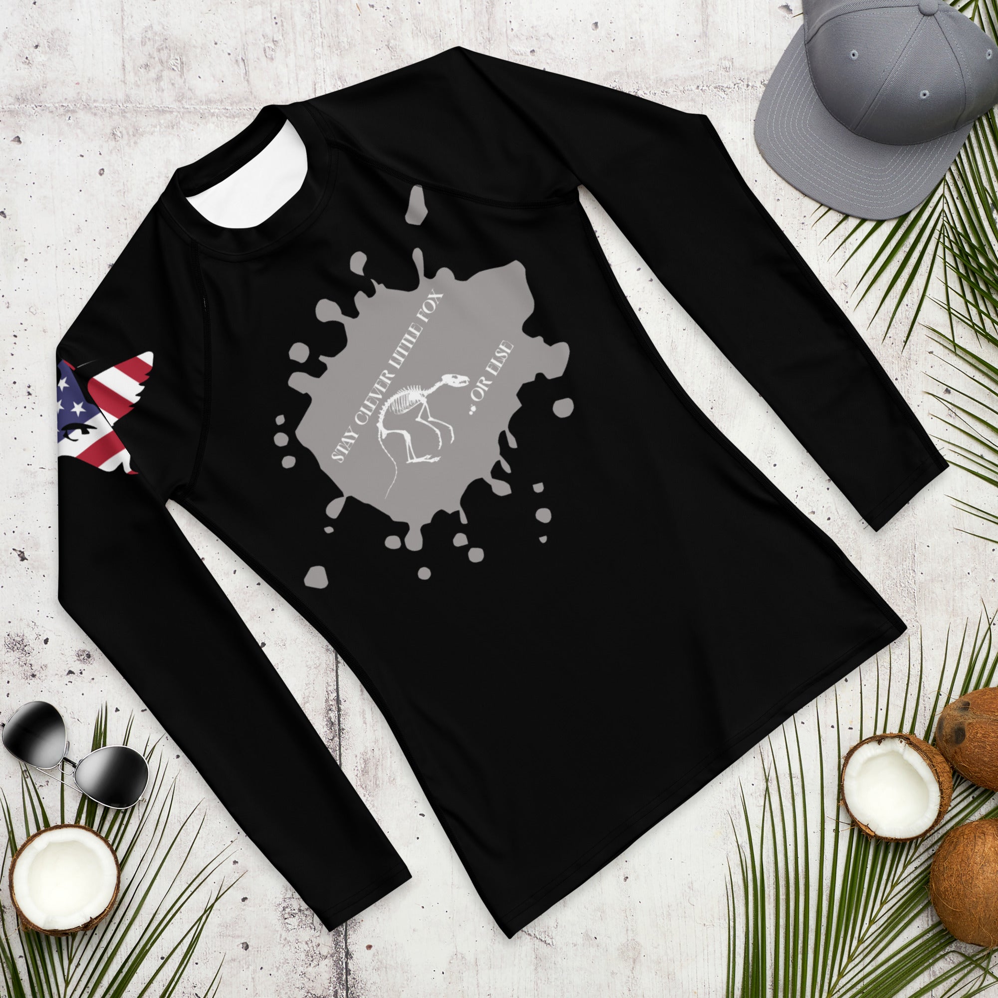 Stay Clever Rash Guard by Rogue Dynamics
