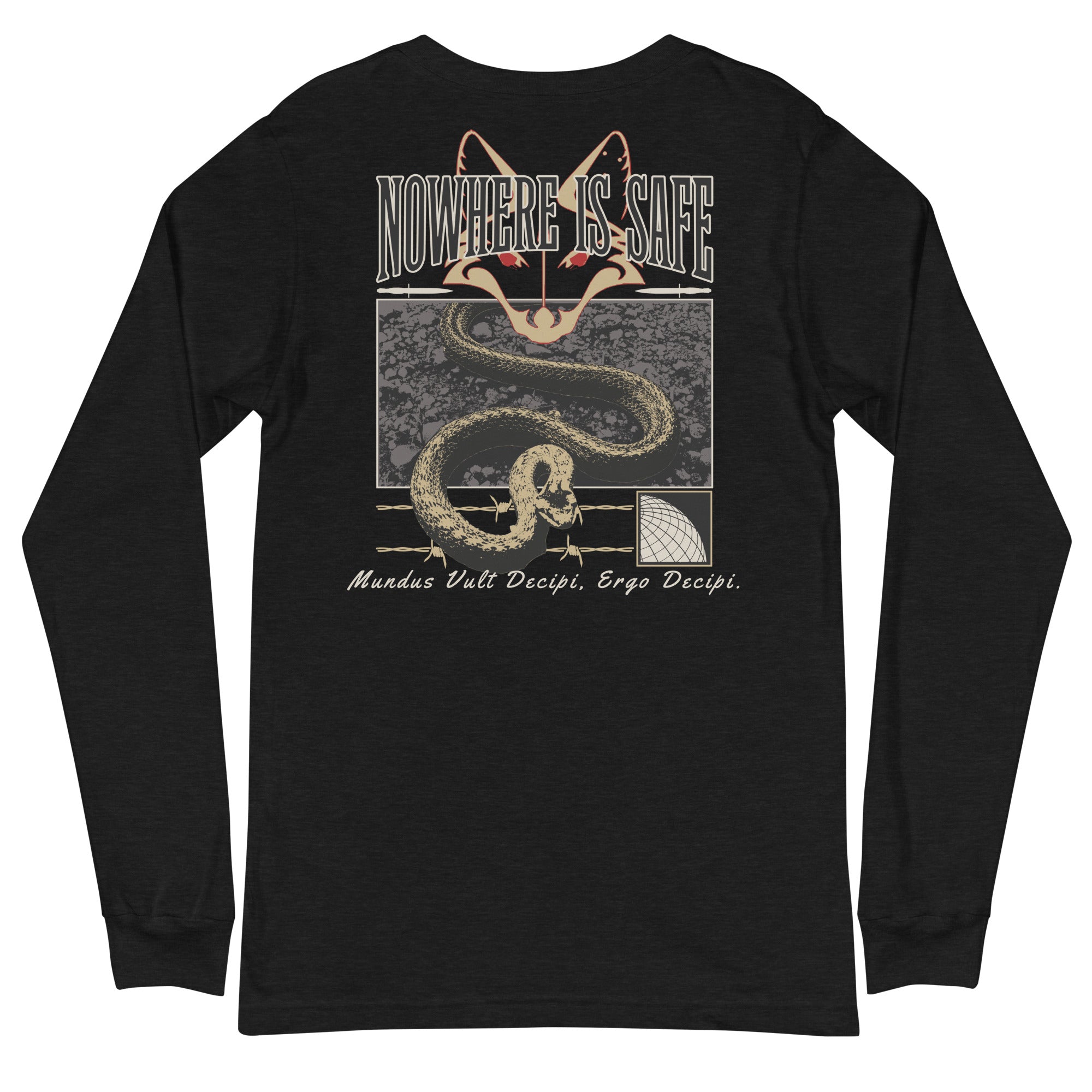 Mundus Vult Decipi Long Sleeve shirt by Rogue Dynamics