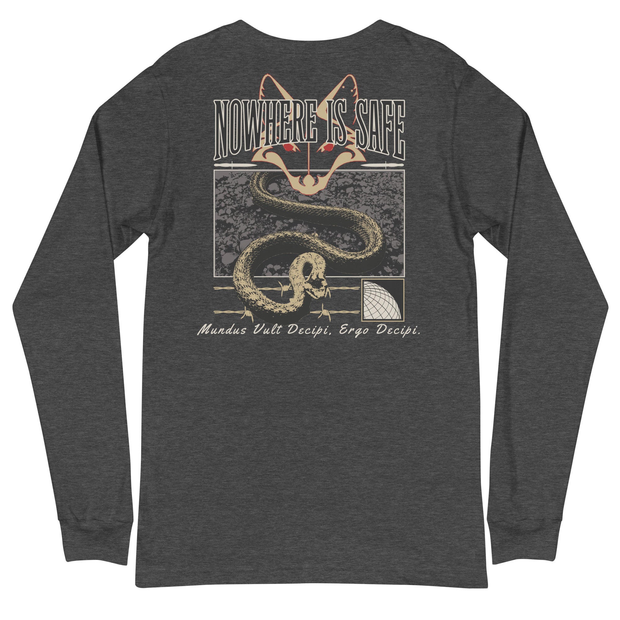 Mundus Vult Decipi Long Sleeve shirt by Rogue Dynamics