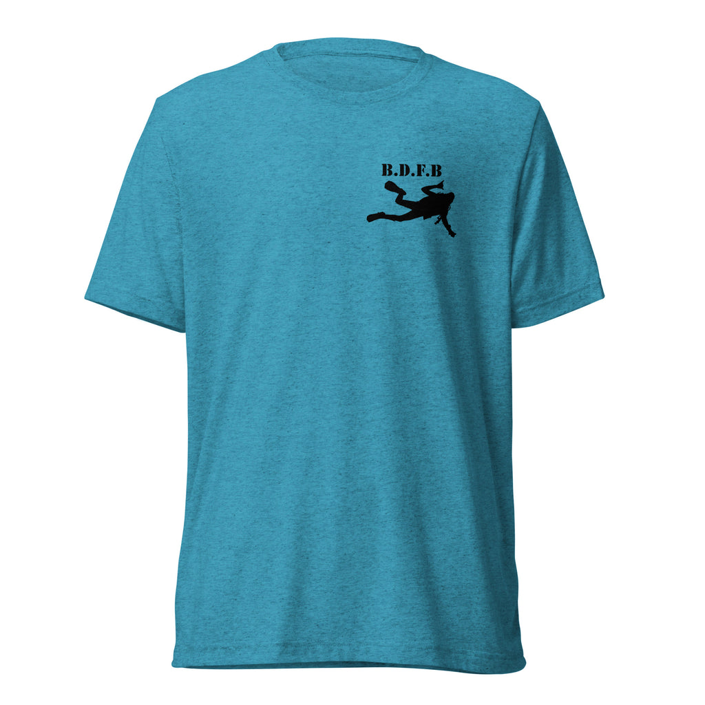 Beach Dives For Berto shirt by Rogue Dynamics