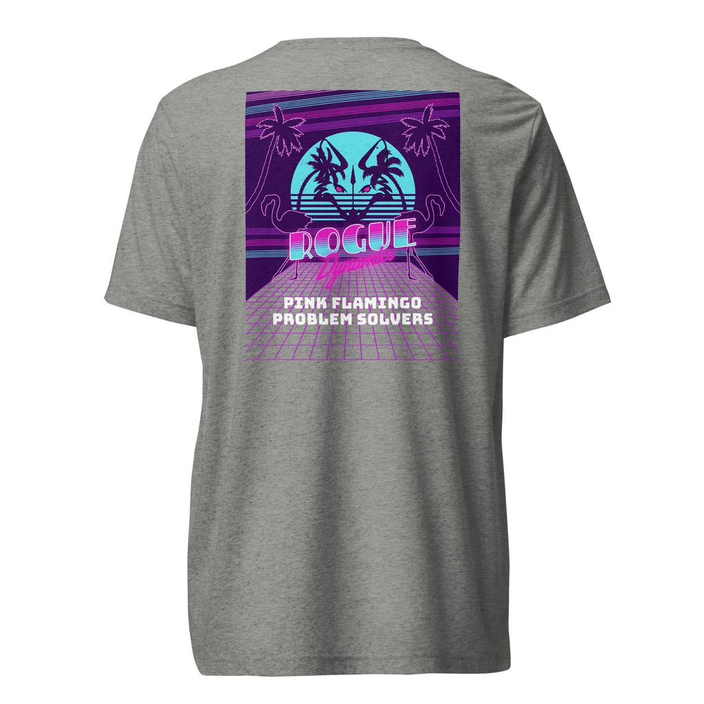 Pink Flamingo Problems shirt by Rogue Dynamics