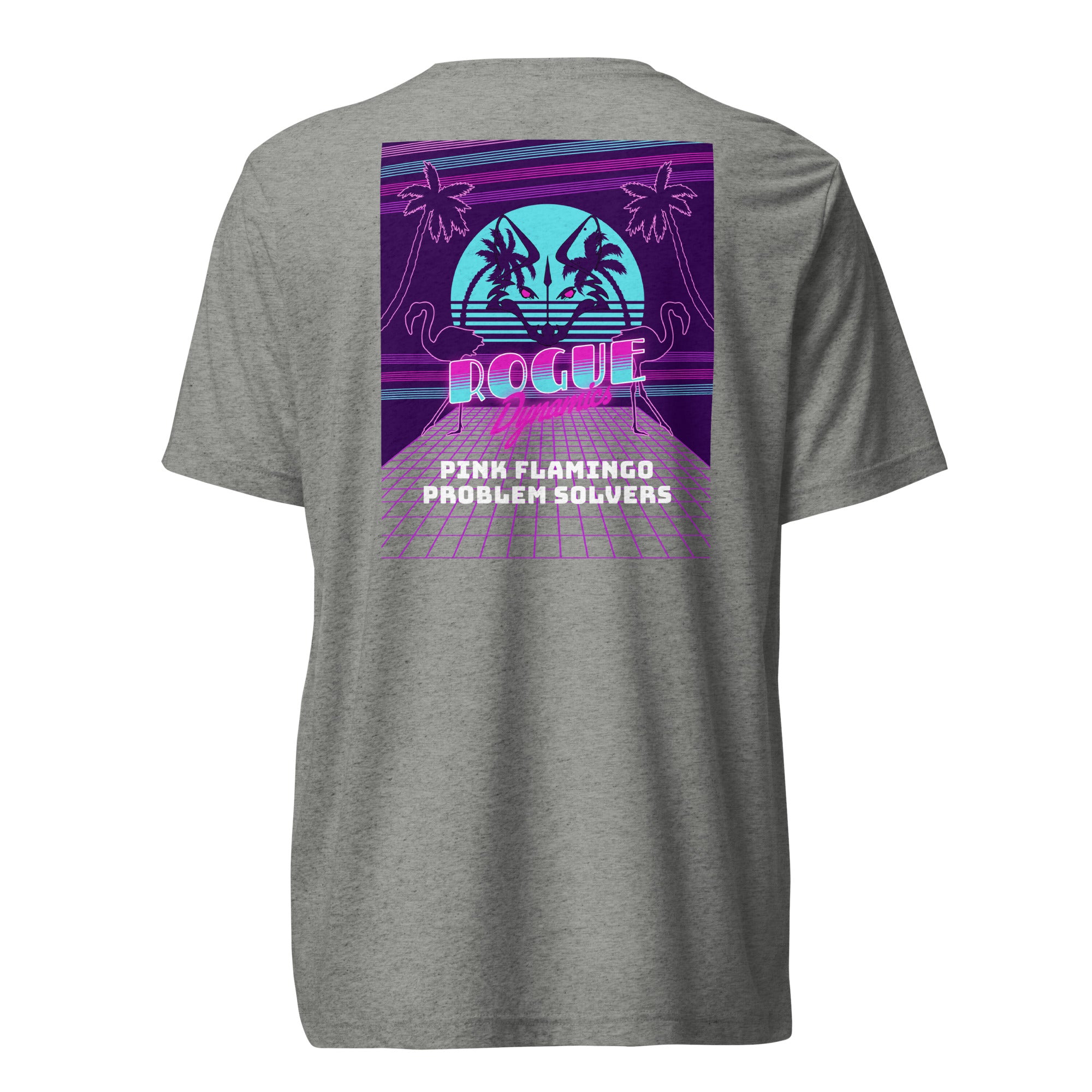 Pink Flamingo Problems shirt by Rogue Dynamics