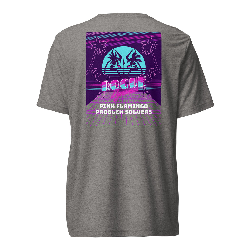Pink Flamingo Problems shirt by Rogue Dynamics