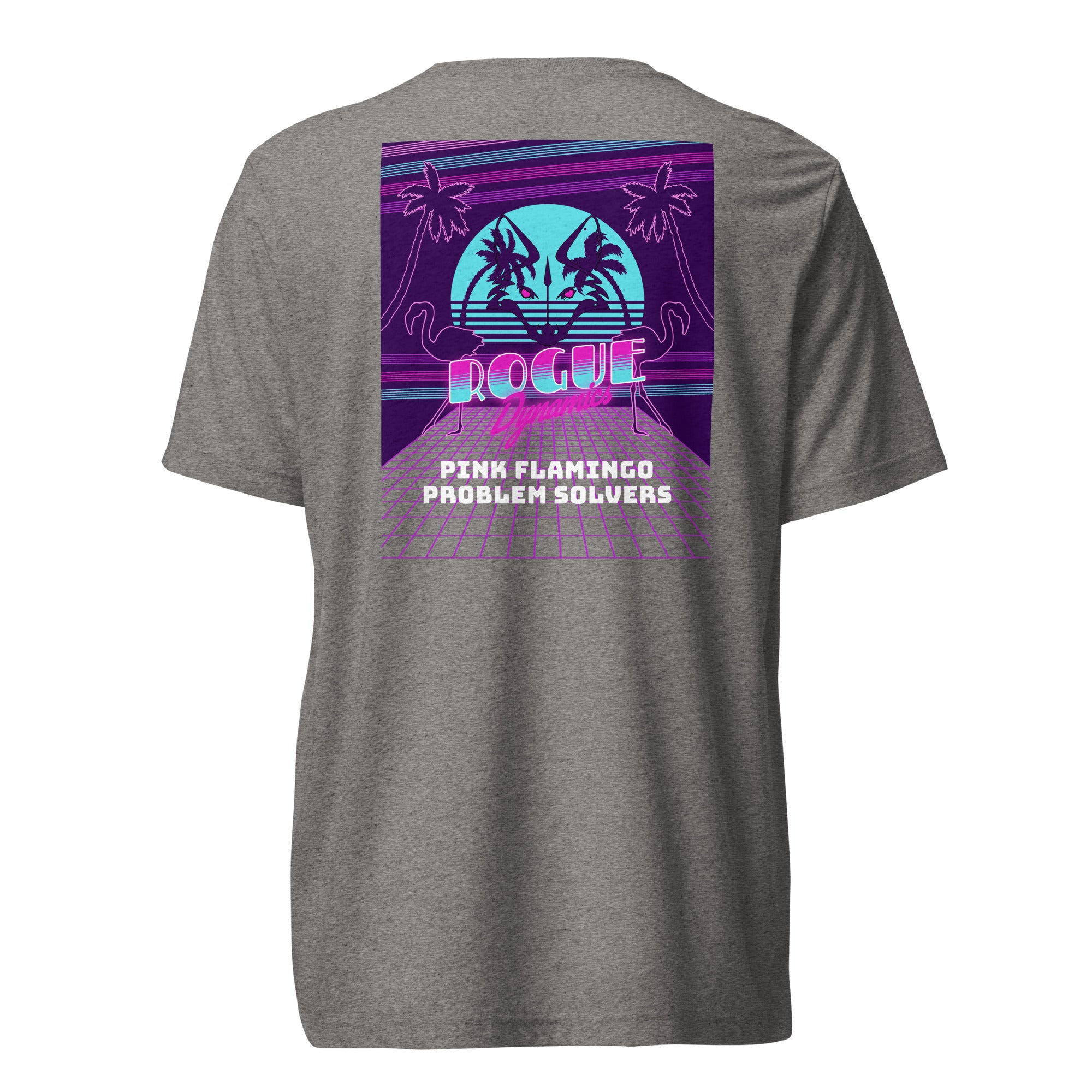 Pink Flamingo Problems shirt by Rogue Dynamics