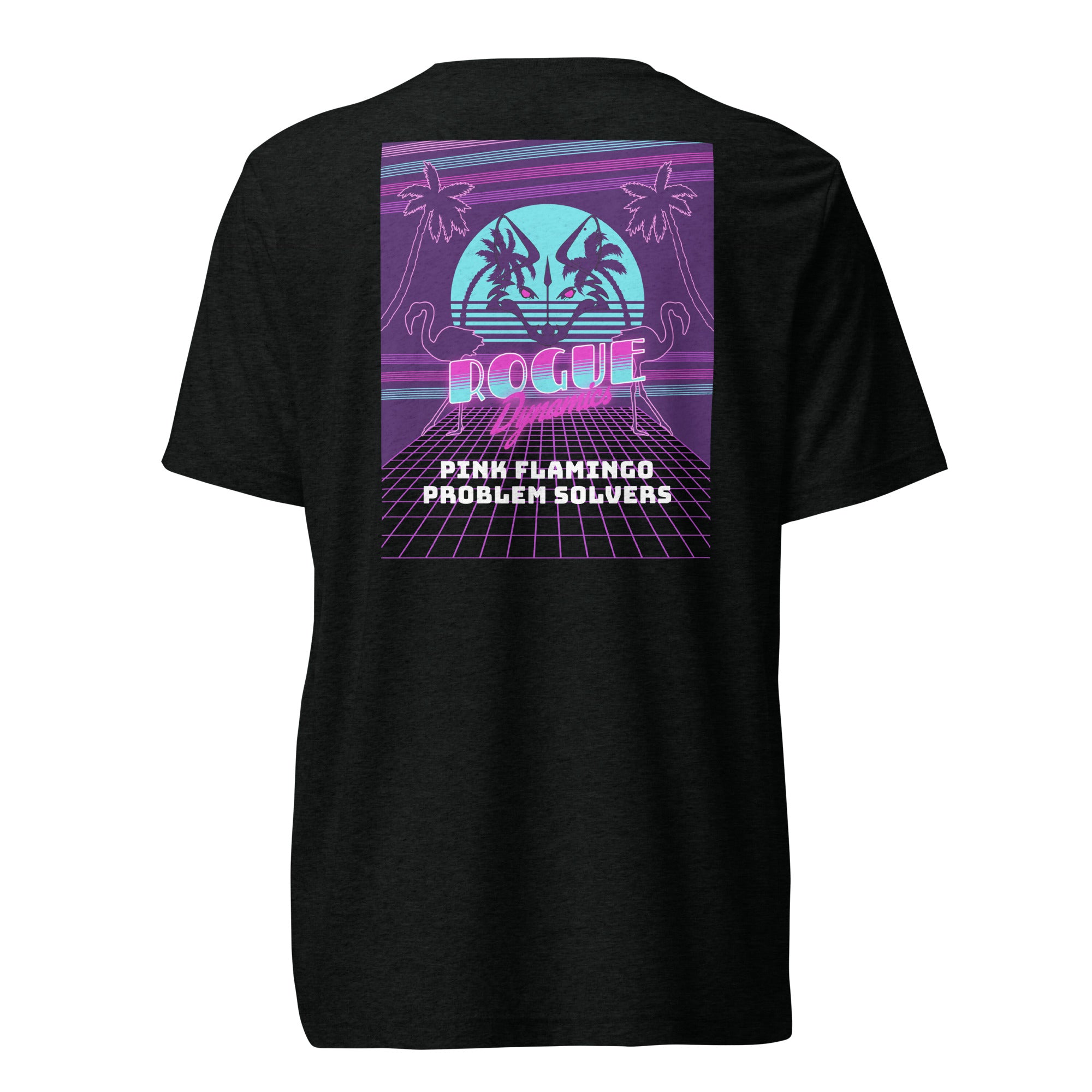 Pink Flamingo Problems shirt by Rogue Dynamics