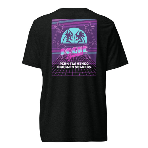 Pink Flamingo Problems shirt by Rogue Dynamics