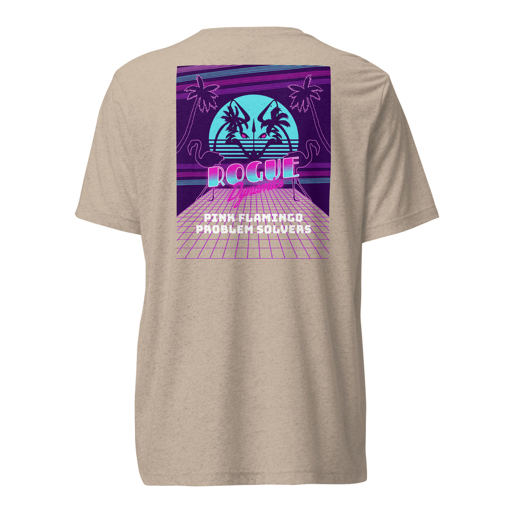 Pink Flamingo Problems shirt by Rogue Dynamics