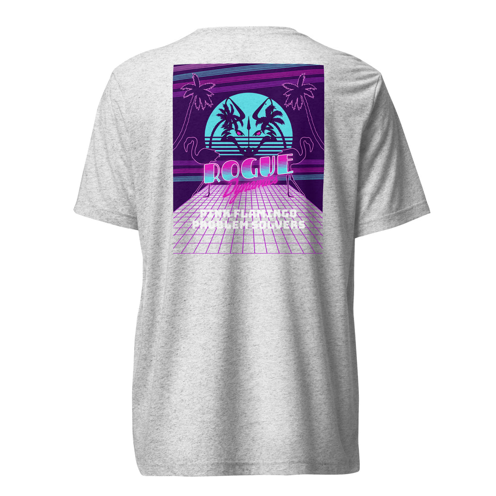 Pink Flamingo Problems shirt by Rogue Dynamics