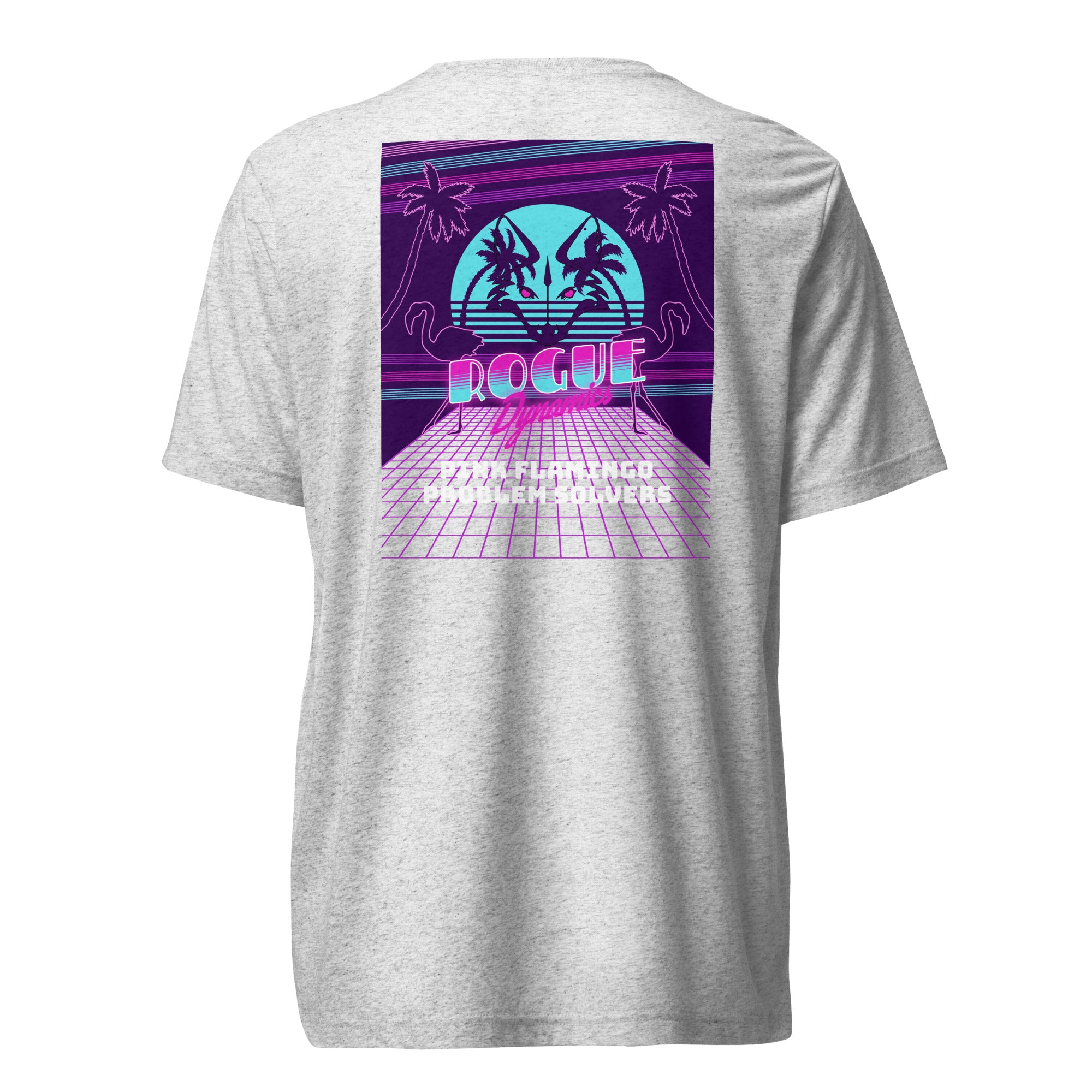 Pink Flamingo Problems shirt by Rogue Dynamics