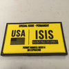 ISIS HUNTING PERMIT PVC PATCH