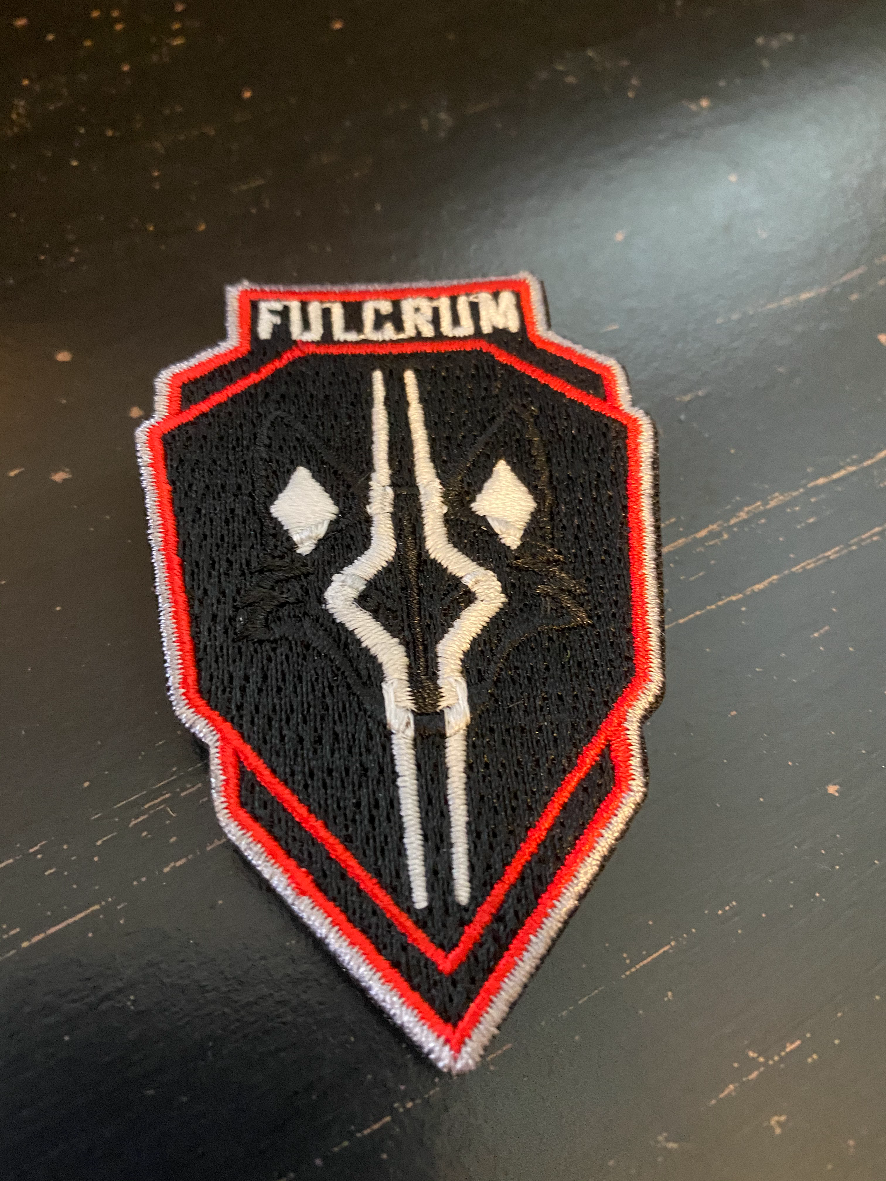 Fulcrum Patch in red or blue by Rogue Dynamics
