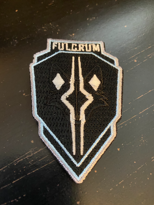 Fulcrum Patch in red or blue by Rogue Dynamics