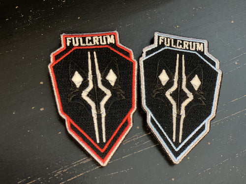 Fulcrum Patch in red or blue by Rogue Dynamics