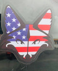 American Rogue Fox vinyl sticker by Rogue Dynamics