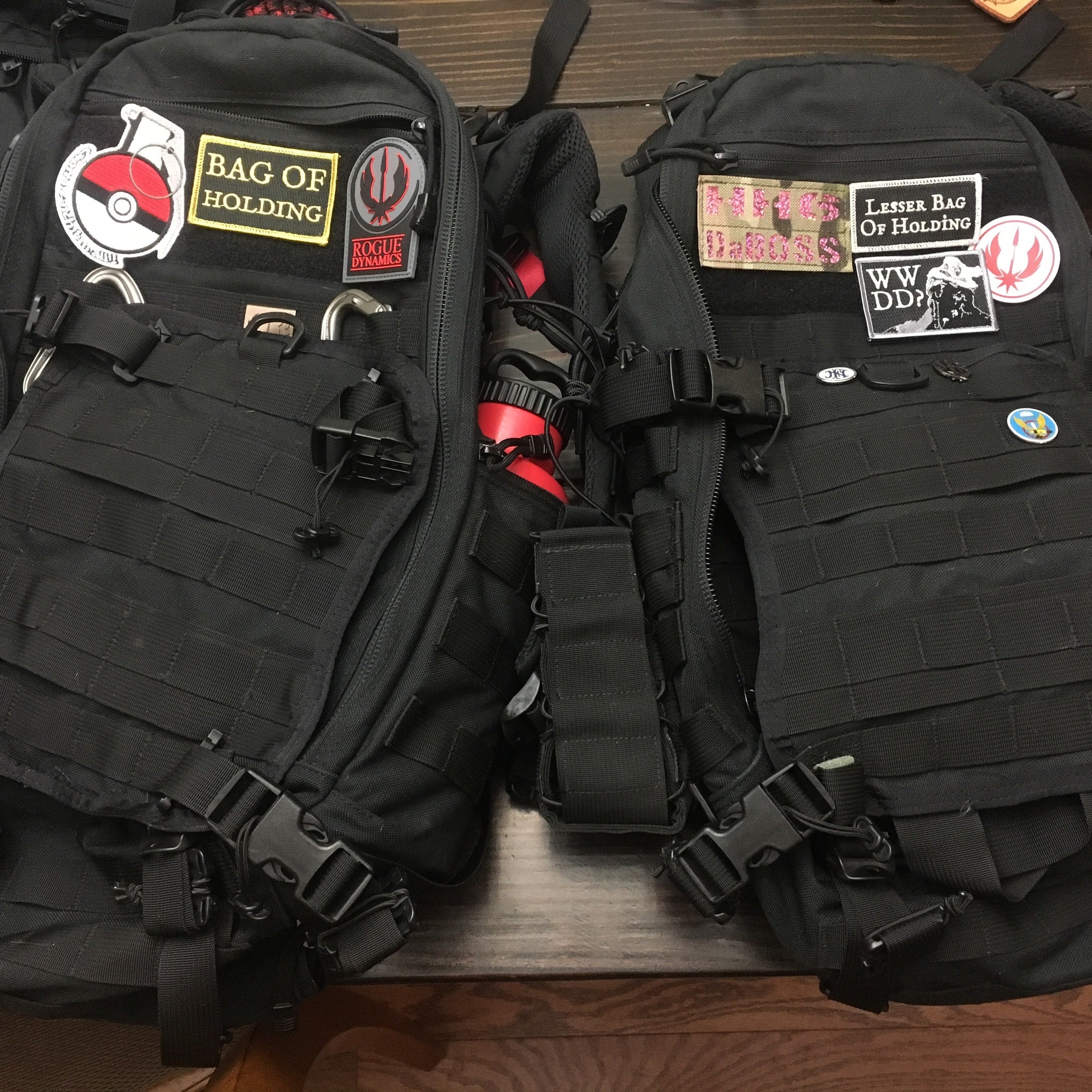 Bag of Holding morale patch by Rogue Dynamics