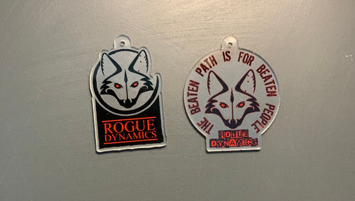 Acrylic charm by Rogue Dynamics