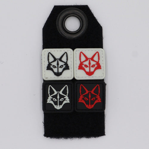 Fox Head Cats Eye glow in the dark morale patch by Rogue Dynamics