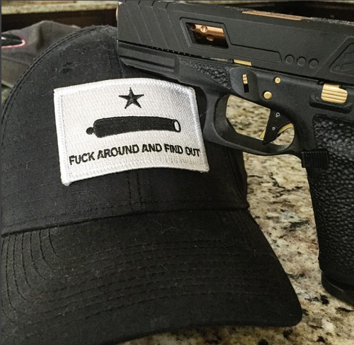 Fuck Around and Find Out morale patch by Rogue Dynamics