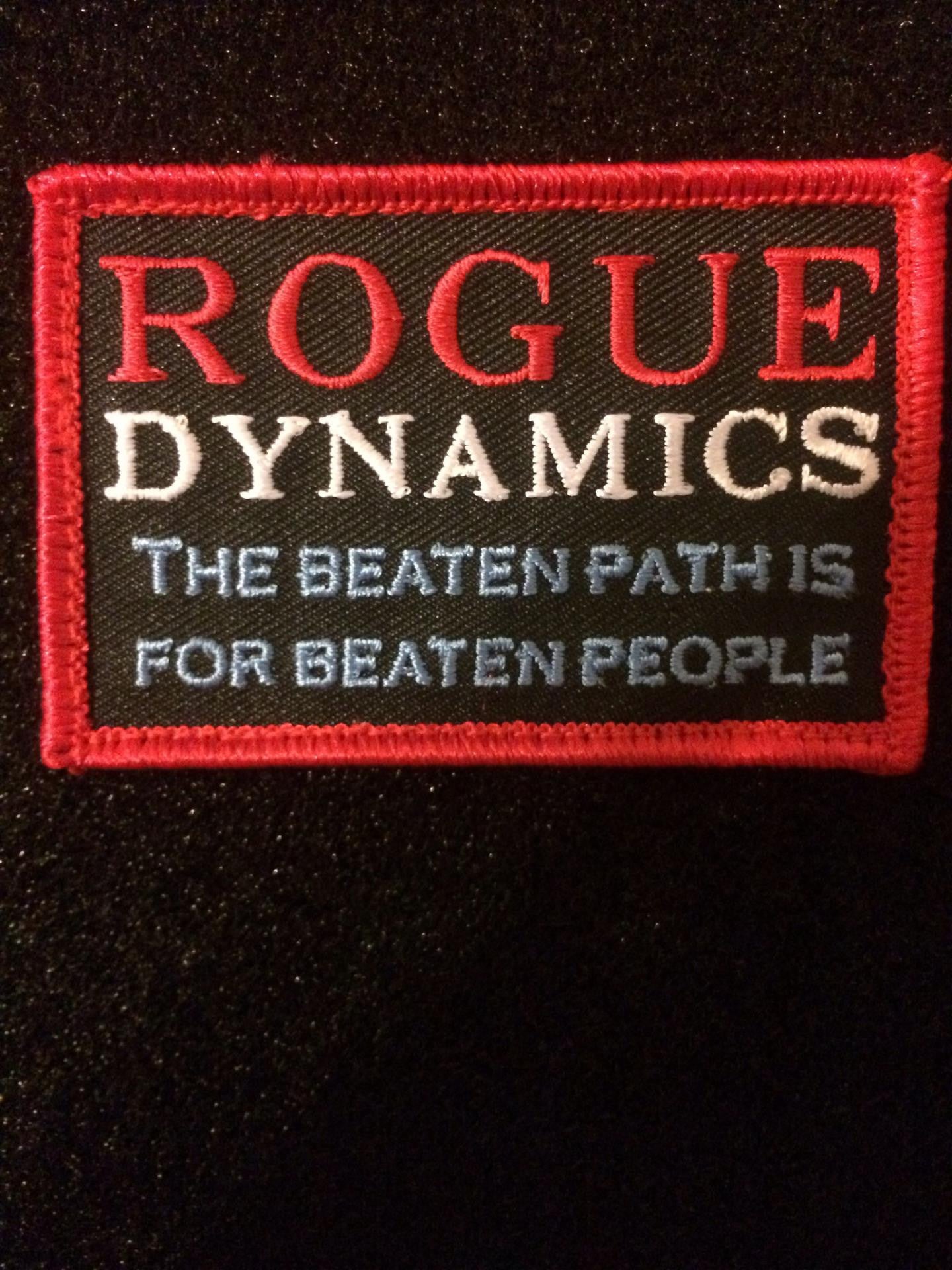 Rogue motto patch by Rogue Dynamics
