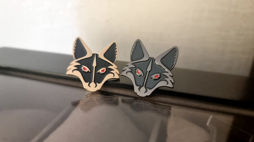 Fox Lapel Pin by Rogue Dynamics