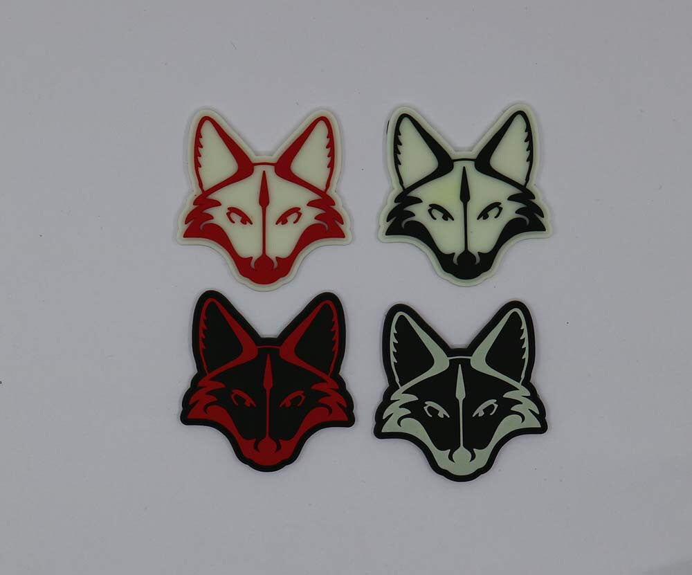 PVC Fox Head morale patch by Rogue Dynamics