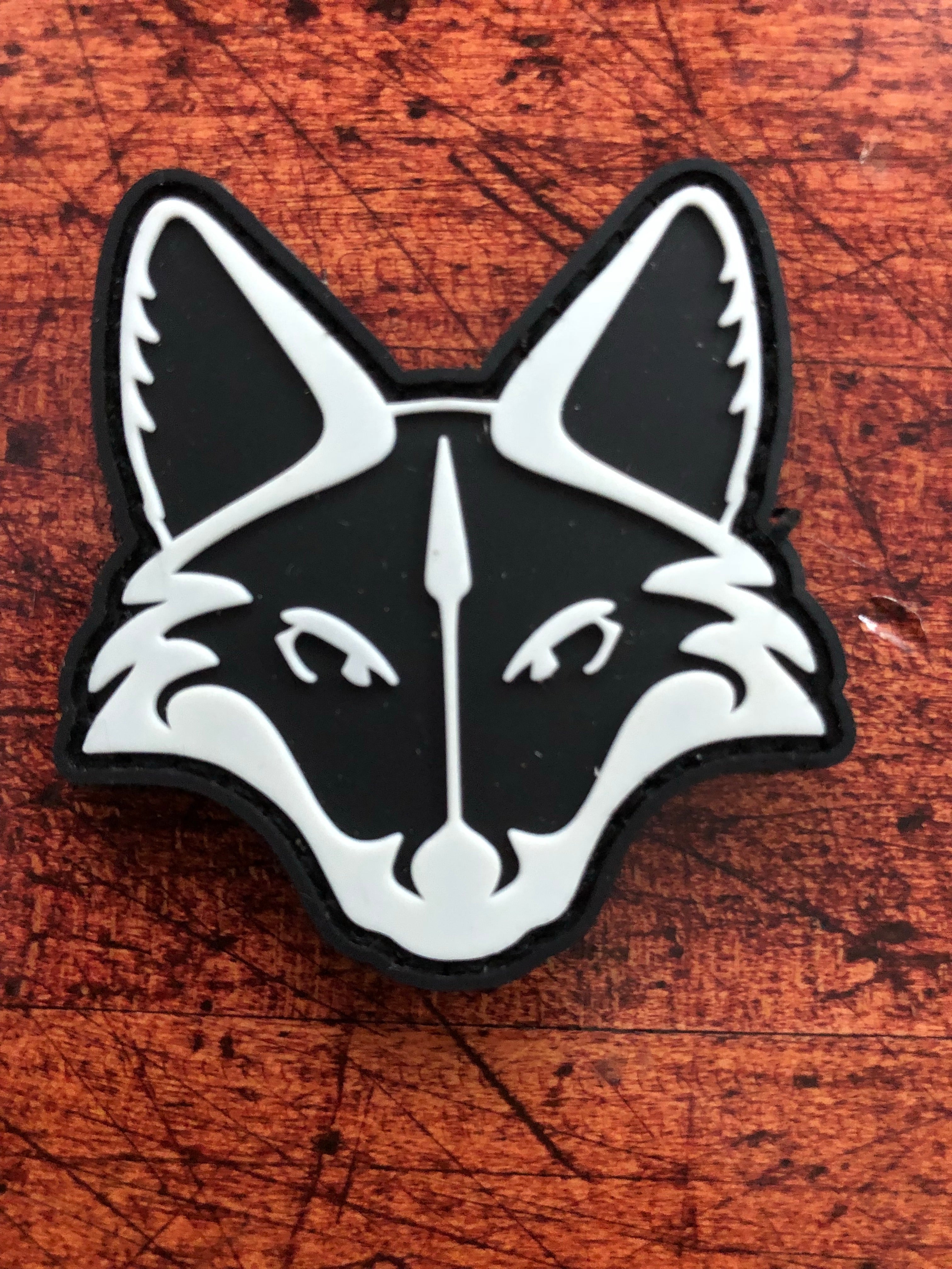 PVC Fox Head morale patch by Rogue Dynamics