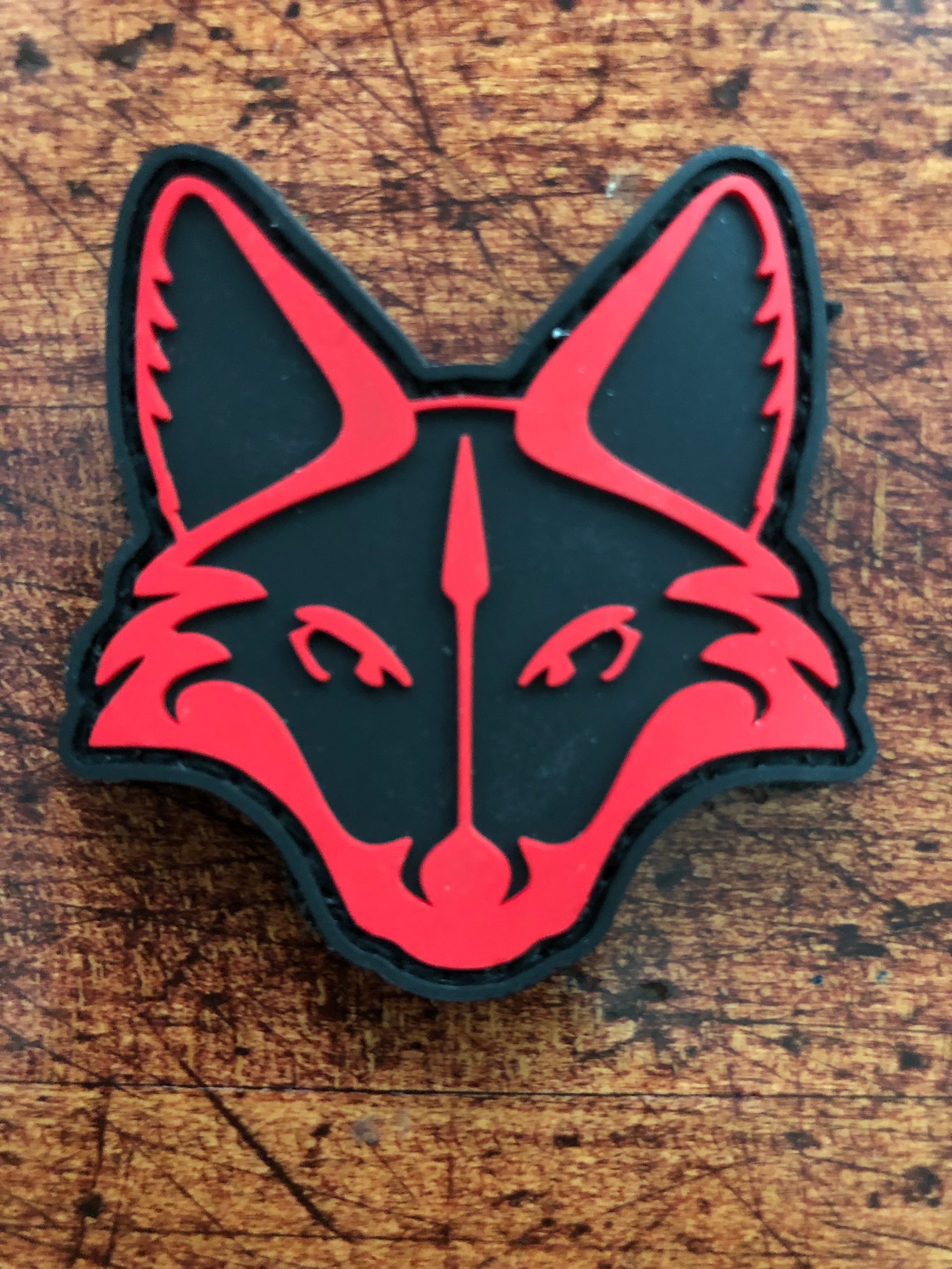 PVC Fox Head morale patch by Rogue Dynamics