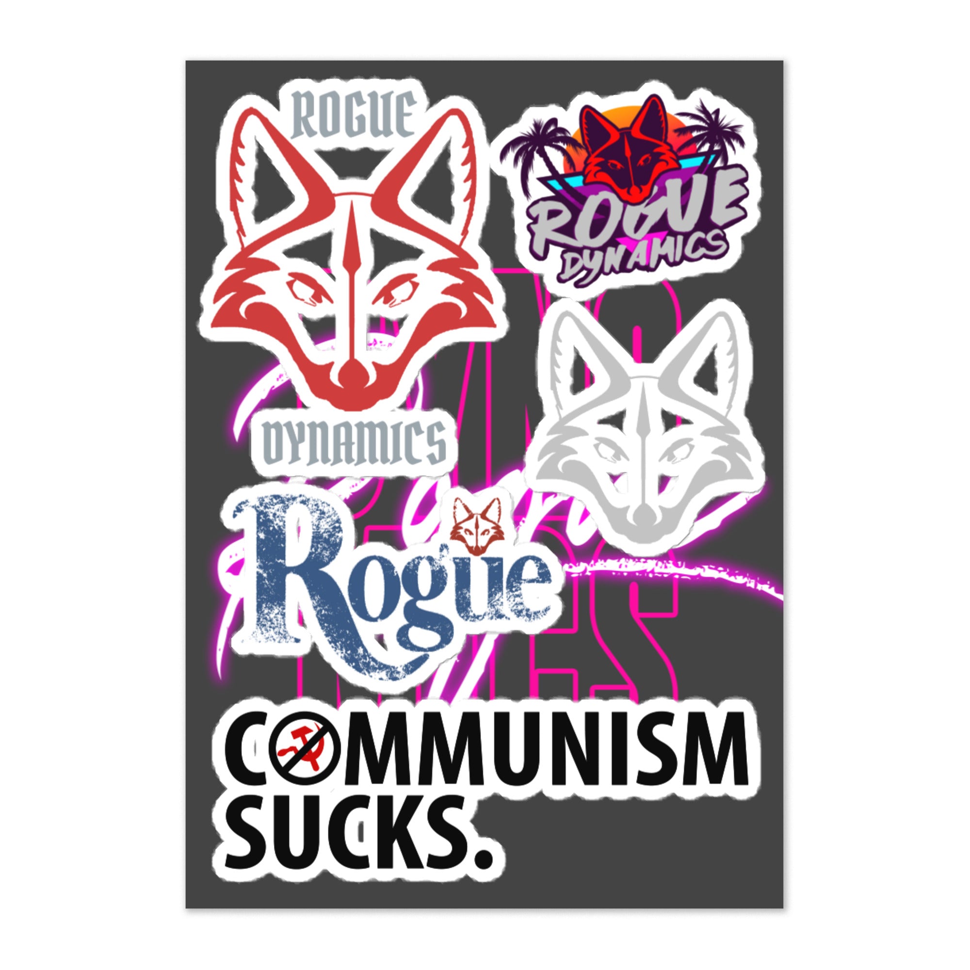 Rogue Sticker sheet 1