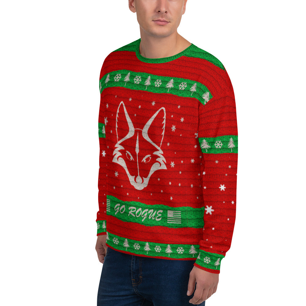 Santa Actual Christmas Sweater by Rogue Dynamics