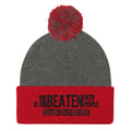 Beaten Path Pom-Pom Beanie by Rogue Dynamics