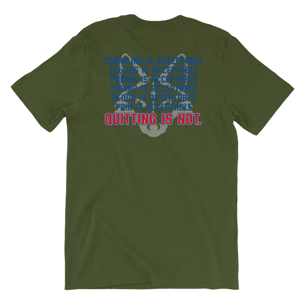 Quitting Isn't an Option shirt by Rogue Dynamics