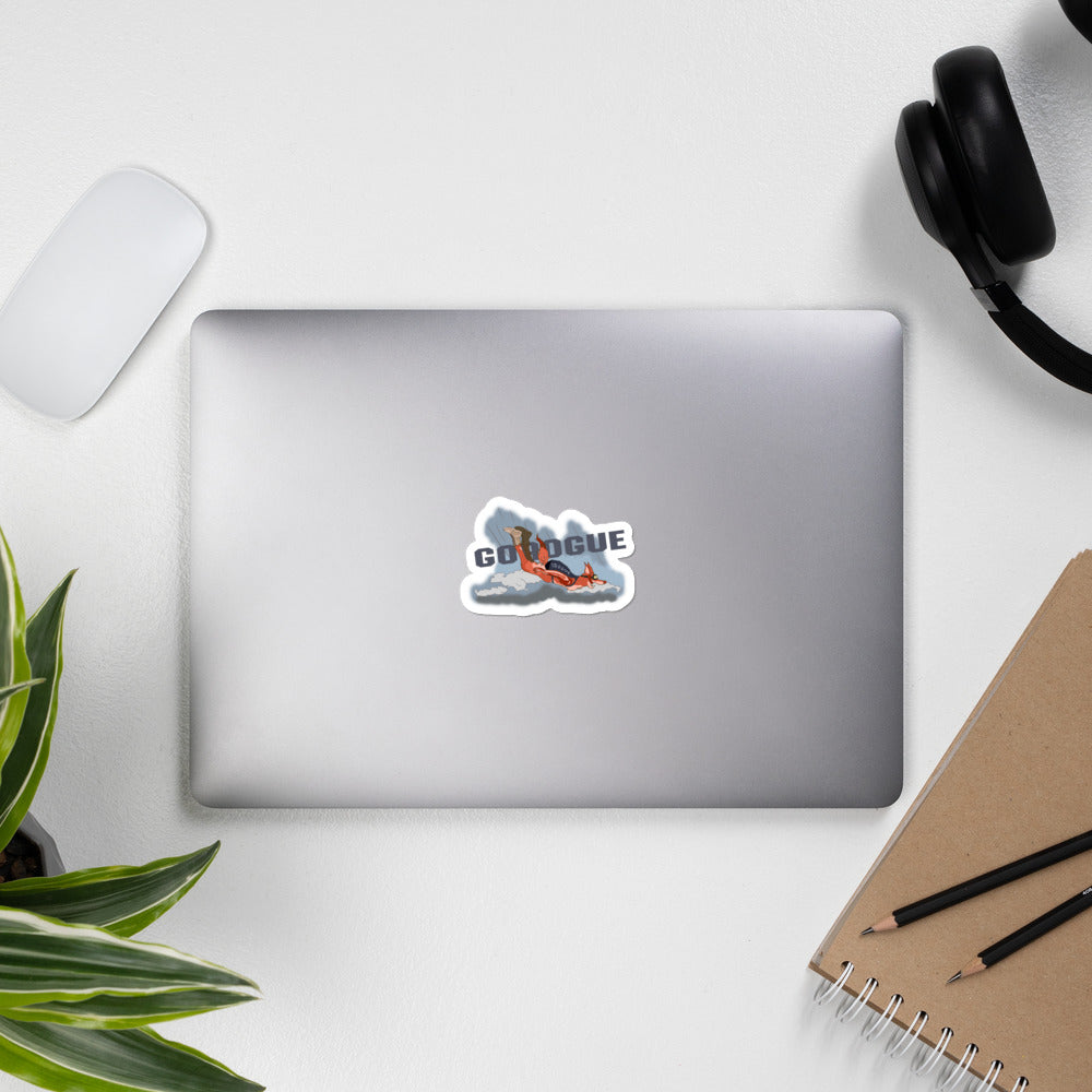 Goggle Fox Skydiving Sticker by Rogue Dynamics