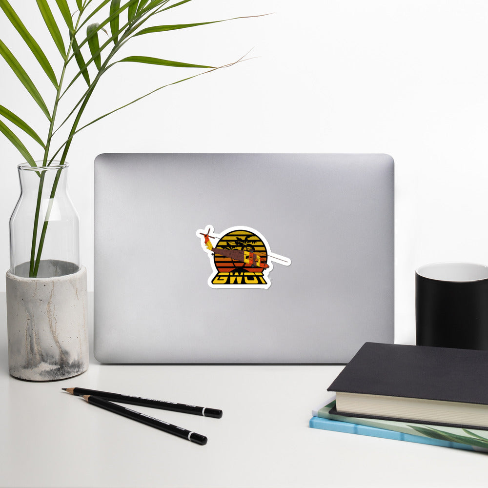 Magnum P.I. Black Hawk vinyl sticker by Rogue Dynamics
