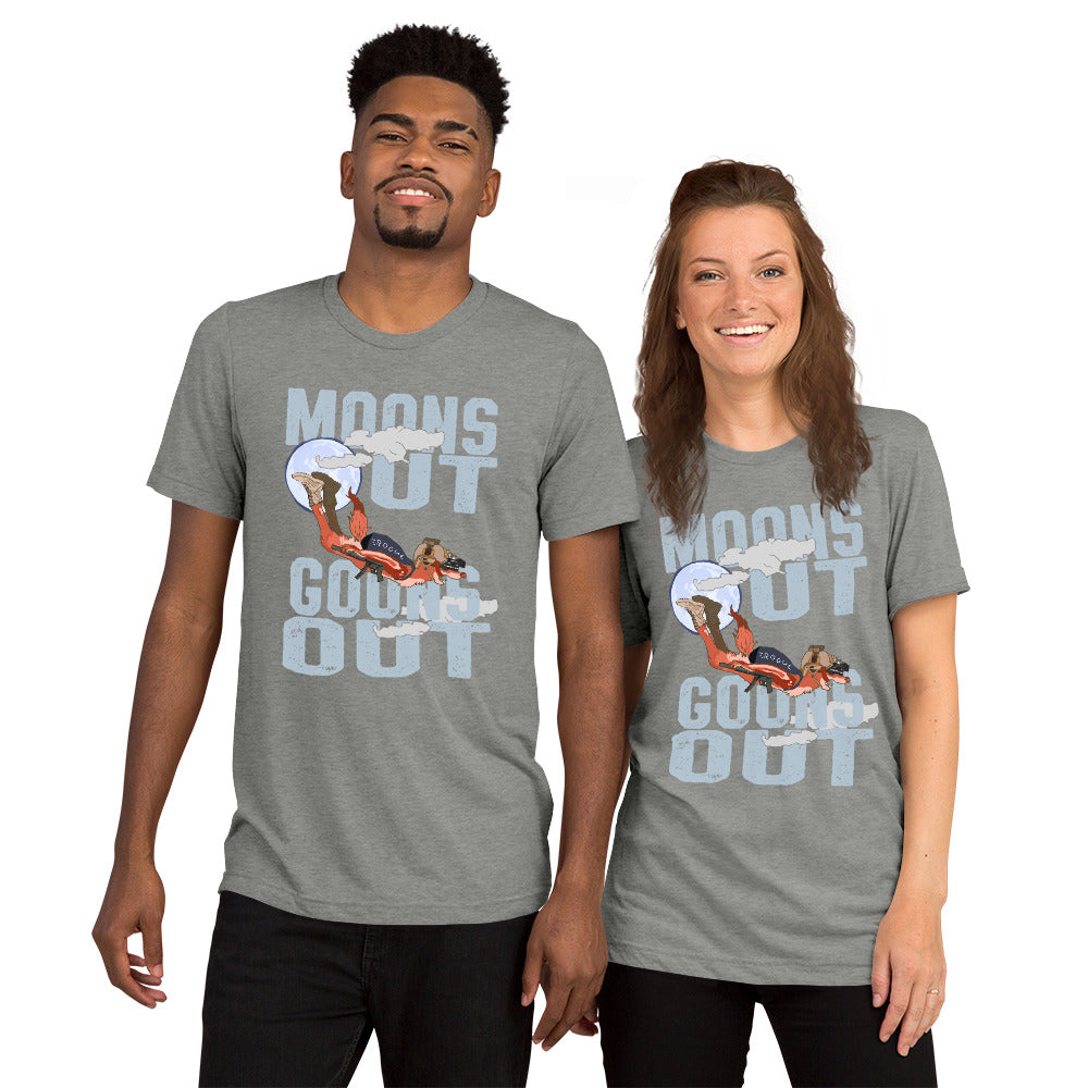 Moons Out Goons Out Goggle Fox shirt by Rogue Dynamics
