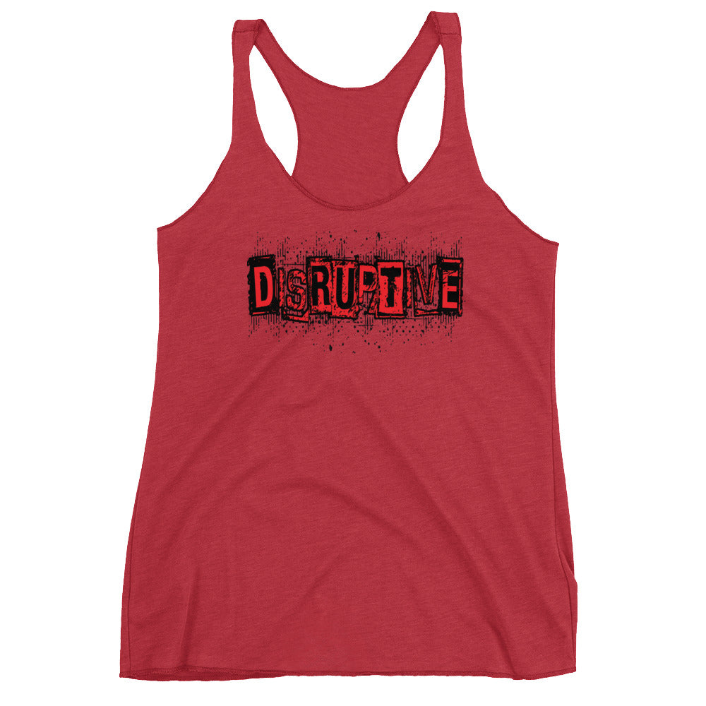 Women's Disruptive Racerback Tank by Rogue Dynamics