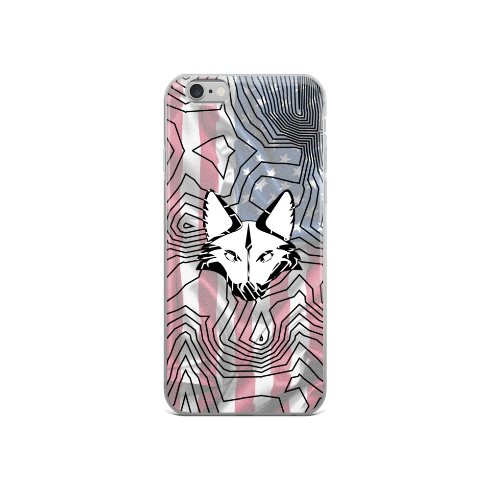 Topo Map Phone Case