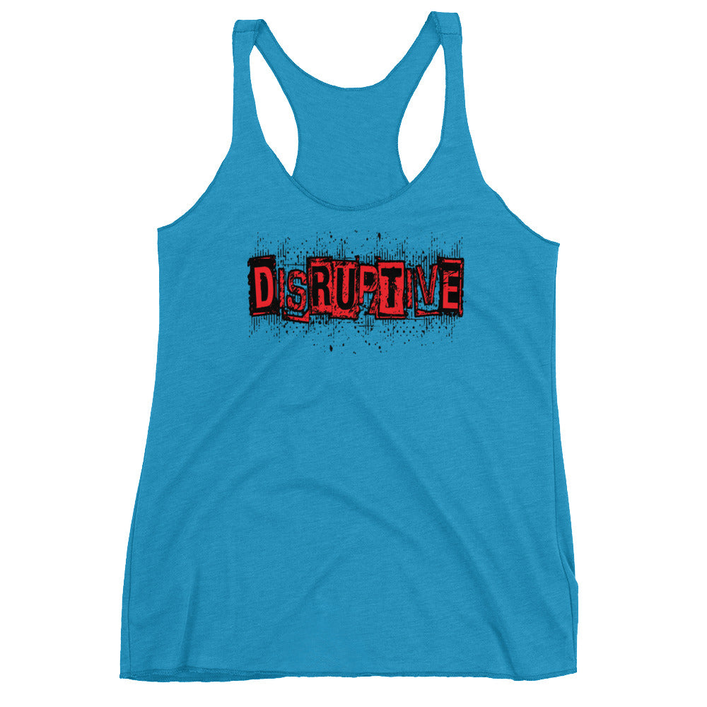 Women's Disruptive Racerback Tank by Rogue Dynamics