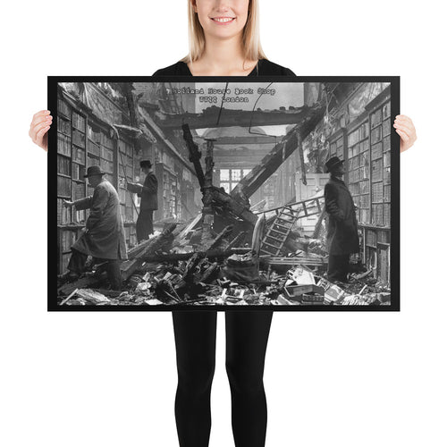 Holland House Bombed Rogue art print by Rogue Dynamics
