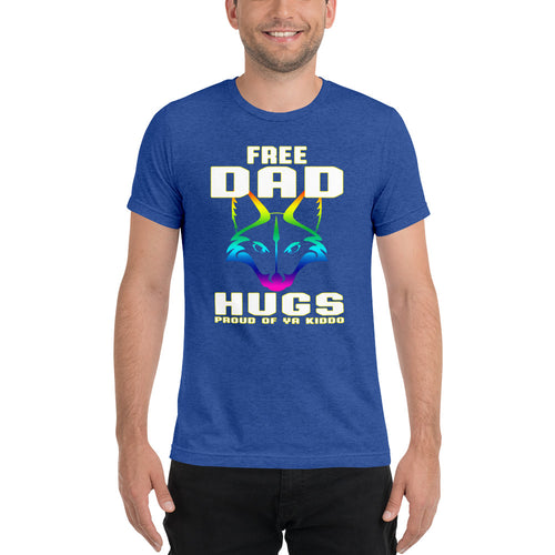 Free Dad Hugs Pride shirt by Rogue Dynamics