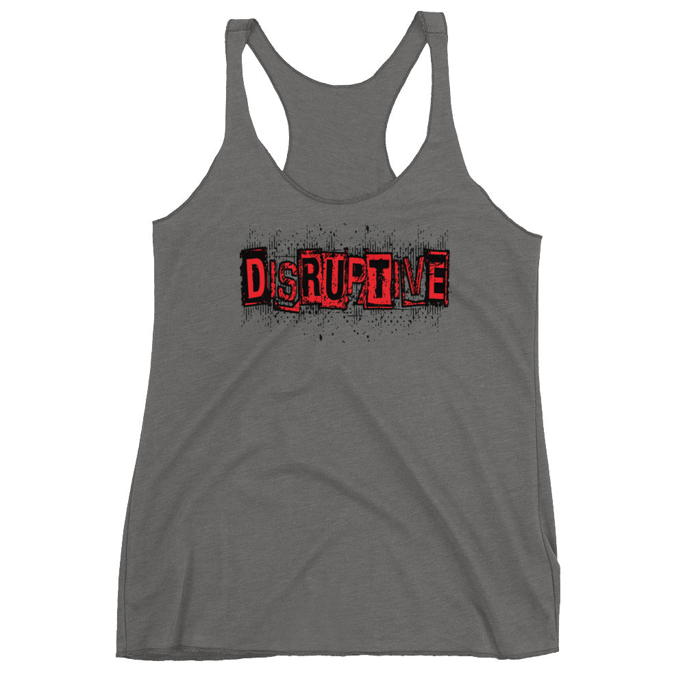 Women's Disruptive Racerback Tank by Rogue Dynamics