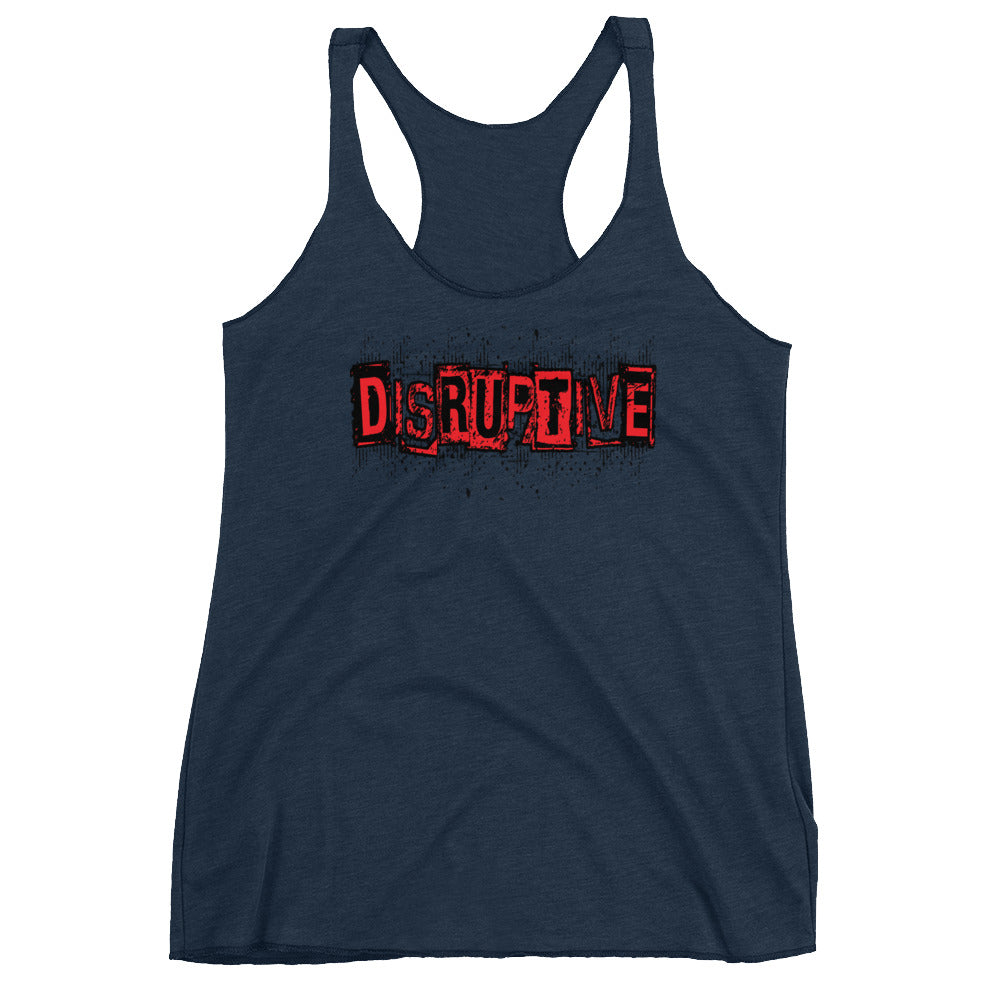 Women's Disruptive Racerback Tank by Rogue Dynamics