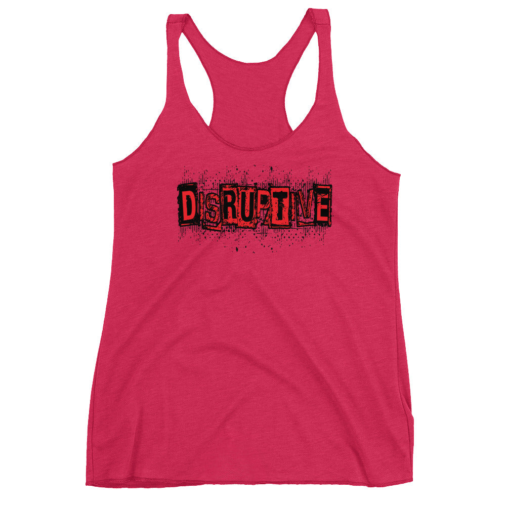 Women's Disruptive Racerback Tank by Rogue Dynamics