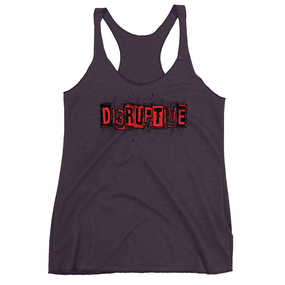 Women's Disruptive Racerback Tank by Rogue Dynamics